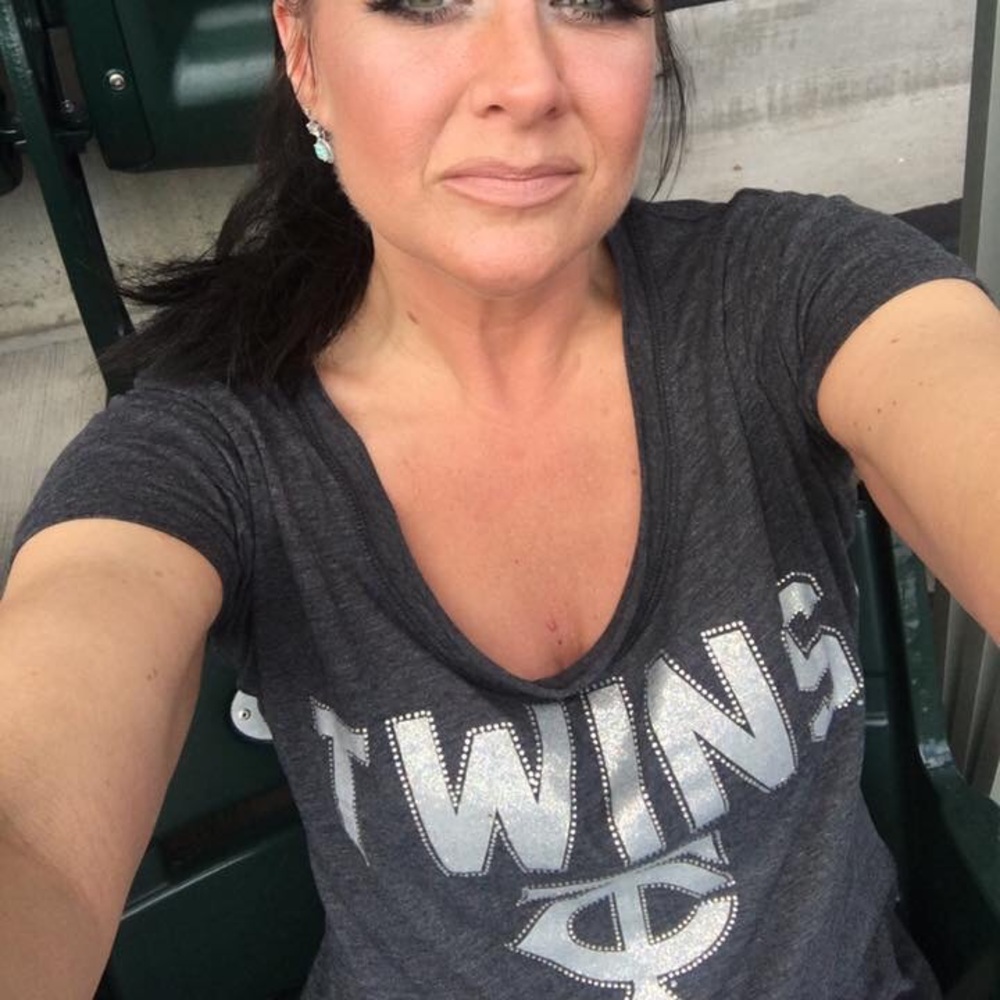 Minnesota twins bling t shirt